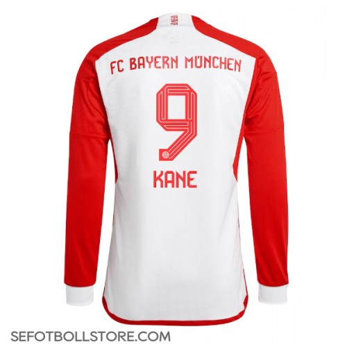 Bayern Munich Harry Kane #9 Replika Hemmatröja 2023-24 Långärmad
